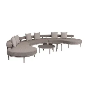 New Arrival Luxury Furniture Waterproof Fabric Garden Set Hotel Patio Lounge Sofa Set Balcony Outdoor Sofa