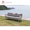 New Design All Weather Outdoor Teak Furniture Patio Garden Sofa Set Teak Wood Sofa Set
