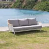 New Design All Weather Outdoor Teak Furniture Patio Garden Sofa Set Teak Wood Sofa Set
