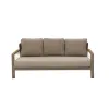 New Mili Luxury Patio Furniture Outdoor Couch 2 Seater Teak Furniture Leisure Garden Sofa Set
