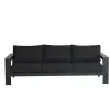 Nikko Hot Sale Outdoor Furniture Sofa Set Garden Funiture Outdoor 6-piece Black Sofa Set