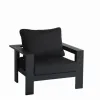 Nikko Hot Seller Luxury Outdoor Garden Sofa Set Patio 6-piece Black Sofa Garden