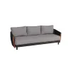 Noaker Modern Outdoor Luxurious Patio Furniture Customizable Rope Sofa Set for Weather Resistant Rattan Leisurely Backyard