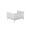 Outdoor Aluminum Sofa Set Garden Lounge Waterproof Rustproof Aluminum Seat Hotel Terrace Leisure Furniture Set