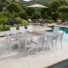 Outdoor Furniture Dining Set Garden Leisure Dining Table and Chair for Garden Hotel Outdoor