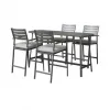 Outdoor Furniture Modern Table Set for Coffee Shop Outdoor Restaurant bar Dining Set Table and Chair