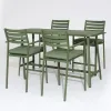 Outdoor Furniture Modern Table Set for Coffee Shop Outdoor Restaurant bar Dining Set Table and Chair