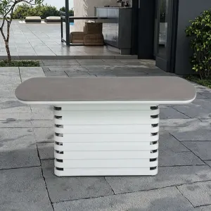 Outdoor Furniture Restaurant Adjustable Coffee Table Outdoor Dining Table