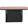 Outdoor Furniture Restaurant Adjustable Coffee Table Outdoor Dining Table