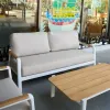 Outdoor Furniture Sofa Set Garden Sofas Patio Furniture Set Teak Couch Set