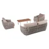Outdoor Garden Furniture Patio Aluminum Hotel Patio Outdoor Sofa Leisure Sofa Set