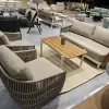 Outdoor Garden Furniture Patio Aluminum Hotel Patio Outdoor Sofa Leisure Sofa Set