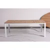 Outdoor Garden Village Patio Furniture Waterproof Aluminum Dining Table Outdoor Dining Table