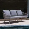 Outdoor Patio Garden Furniture Sofa Set Hotel Aluminum Waterproof Leisure Durable Sofa Set
