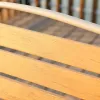 Outdoor Plastic Wood Restaurant Chair Furniture Waterproof Outdoor Aluminum Garden Chair for Patio Furniture Restaurant Use