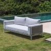 Outdoor Sofa Resort Outdoor Furniture Set Modern Patio Outdoor Furniture Sofa Luxury Hotel Furniture Sofa Set