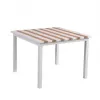 Patio Furniture Aluminum Garden Dinning Set Outdoor Party Tables and Chairs Set