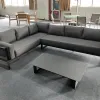 Patio Furniture Lounge Balcony Villa Sofa Set Luxury Modern Aluminum Garden Sofas Set for Outdoor