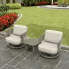 Patio Furniture Sets Aluminum Sofa Set All Weather Sofa Outdoor Balcony Furniture Couch Sofa Set