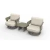 Patio Furniture Sets Aluminum Sofa Set All Weather Sofa Outdoor Balcony Furniture Couch Sofa Set