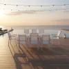 Patio Luxury Restaurant Dinning Set Outdoor Garden Table and Chair Set