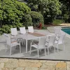 Patio Luxury Restaurant Dinning Set Outdoor Garden Table and Chair Set