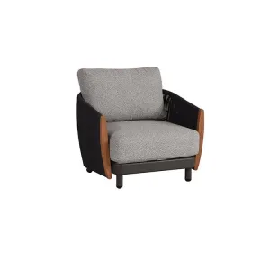 Patio Outdoor Modern Waterproof 2 Seater Rope Garden Sofas Single Sofa