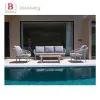 Popular Garden Patio Leisure Sofa Set Furniture Luxury Garden Sofa Teak Outdoor Sofa
