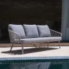 Popular Garden Patio Leisure Sofa Set Furniture Luxury Garden Sofa Teak Outdoor Sofa