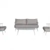 Popular Outdoor Aluminium Garden Sets Patio Aluminum Curve Leisure Sofa Set