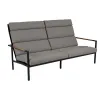 Ray Modern 5-Seater Ray Aluminum Patio Furniture Sofa Set for Garden Outdoor Weather Resistant Coffee Table Seating