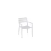 Saigon Modern Garden Outdoor Dining Set White Waterproof Patio Table and Chairs Durable Furniture for Backyard Courtyard