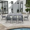 Vera Best Seller Modern Outdoor Dining Chair and Table Durable and Patio Dining Set Furniture for Courtyard and Park Use