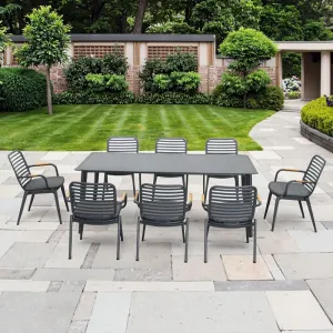 Vera Best Seller Outdoor Dining Chair Durable and Patio Dining Set Furniture for Courtyard and Park Use