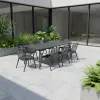 Vera 2025 Ergonomic Outdoor Dining Chair and Table Set All-Weather Garden Luxury Villa or Pool Deck
