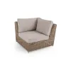 Viola Hot Sale Outdoor Rattan Furniture Sofa Chair Patio Furniture Rattan Luxury Sofa Set with Cushion