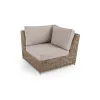 Viola Outdoor Rattan Furniture Sofa Chair Patio Furniture Rattan Luxury Sofa Set with Cushion