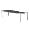 Waterproof Aluminum Extendable Dining Table for Courtyard Garden Patio and Outdoor Dining Furniture