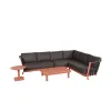 Wholesale Custom Modern Outdoor Aluminum Patio Sofa Set Waterproof Modular Corner Garden Furniture