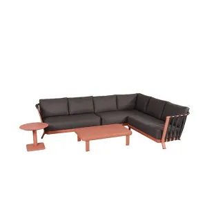 Wholesale Custom Modern Outdoor Aluminum Patio Sofa Set Waterproof Modular Corner Garden Furniture