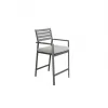 Wholesale Modern Outdoor Garden Courtyard Dining Set Aluminum Table and Chairs Set