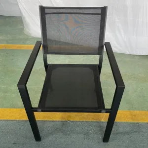 Wholesale Patio Furniture Outdoor Dining Chairs Backyard Birthday Party Table Tesla Dining Chair