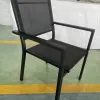 Wholesale Patio Furniture Outdoor Dining Chairs Backyard Birthday Party Table Tesla Dining Chair