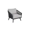 Yuki Luxurious Patio Aluminum Outdoor Sofa Furniture Set Modern Design Garden Sofa Set