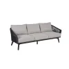 Yuki Modern Design Aluminum Patio Sofa Set Luxury Rattan Garden Furniture Weather Resistant Leisure Style