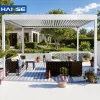 Automatic Roof Louvers Aluminium Pergola Powder Coated Eco-Friendly Waterproof Bioclimatica System Prefabricated