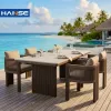 Outdoor Patio Garden Furniture Table and Chairs Sets Aluminum Garden Furniture