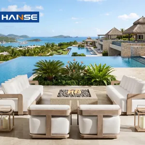 Leisure Weather Resistant Patio Villa Courtyard Balcony Poolside Resort Lounge Restaurant Outdoor Furniture Garden Sofas