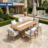 Luxury Scandinavian Cheap Teak Dinner Table Kitchen Dining Room Furnitures Tables Sets Modern Italian Designs