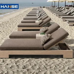 Modern Custom Villa Garden Set Hotel Sun Lounger Luxury Patio Poolside Sun Lounger Outdoor Furniture Sun Beach Loungers